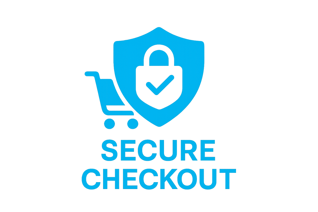 1:1 image color 00B5D9 icon for secure checkout