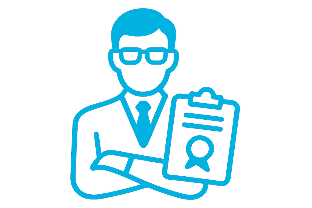 image color 00B5D9 and 1:1 ratio icon of an expert 